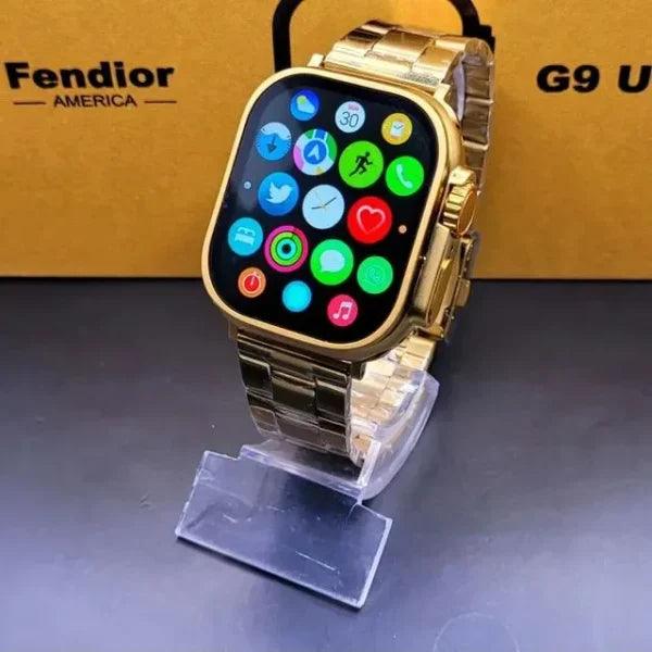 G9 Ultra Pro Smart Watch Golden Edition - The Pak Shop